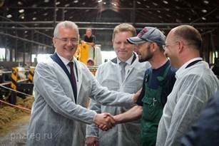 Рабочая встреча на ферме Константиново Рабочая встреча на ферме Константиново